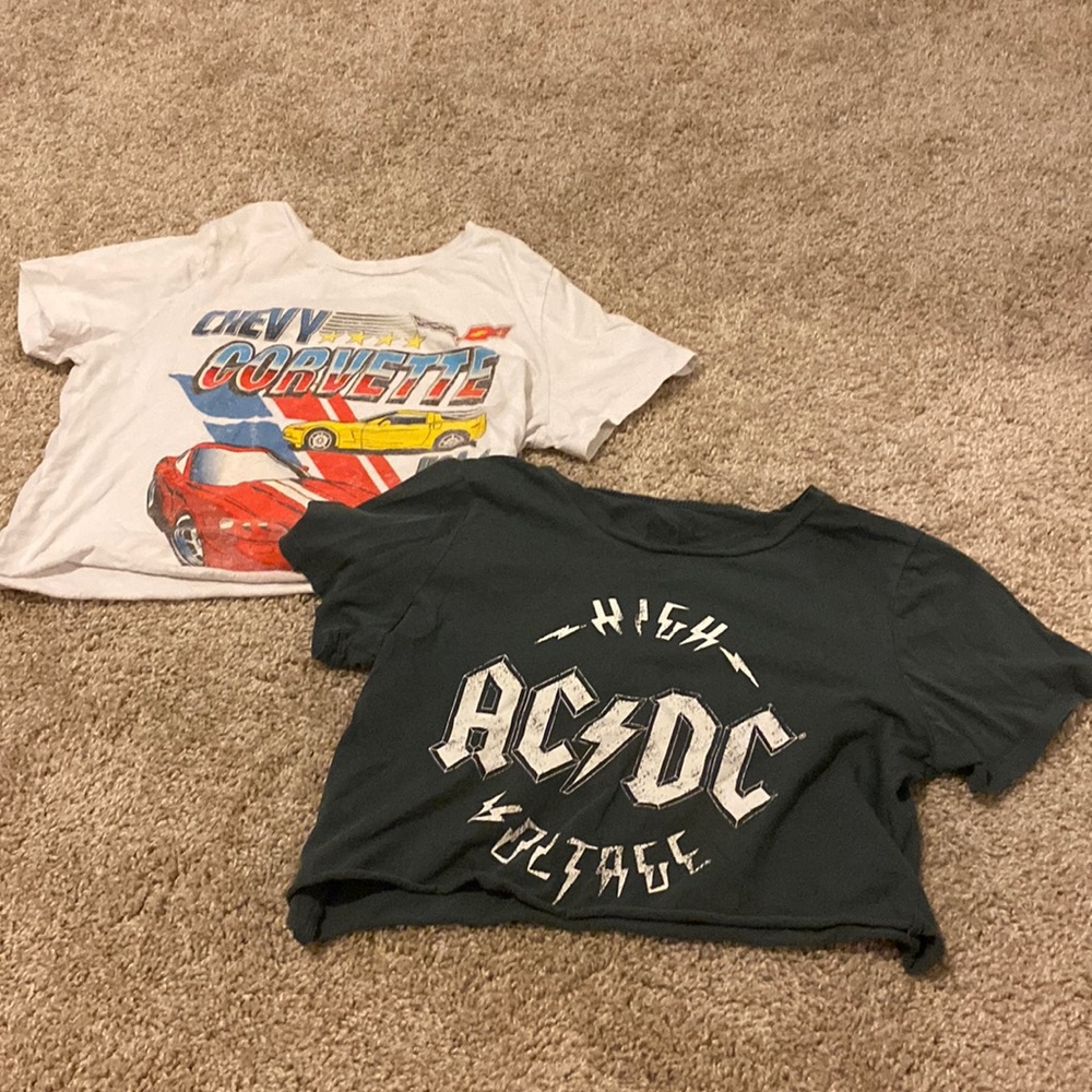 Forever 21 cropped T shirt bundle